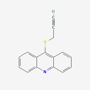 9-[(Prop-2-yn-1-yl)sulfanyl]acridine