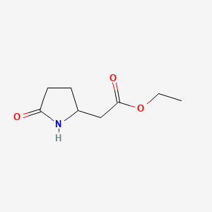 Ethyl 5-oxopyrrolidine-2-acetate