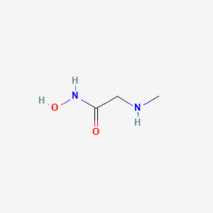 Acetamide, N-hydroxy-2-(methylamino)-