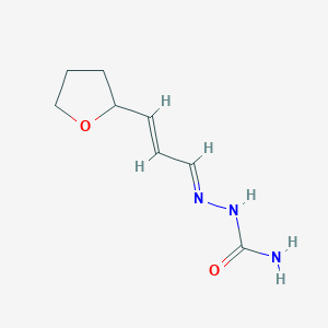 2-(3-(Tetrahydrofuran-2-yl)allylidene)hydrazinecarboxamide