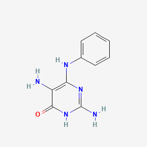 2,5-Diamino-6-anilinopyrimidin-4(1H)-one