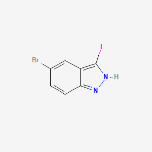 B1291911 5-Bromo-3-iodo-1H-indazole CAS No. 459133-66-5