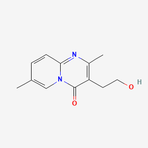 3-(2-Hydroxyethyl)-2,7-dimethyl-4H-pyrido[1,2-A]pyrimidin-4-one