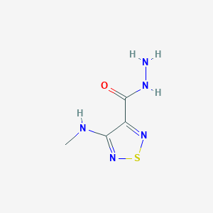 4-(Methylamino)-1,2,5-thiadiazole-3-carbohydrazide