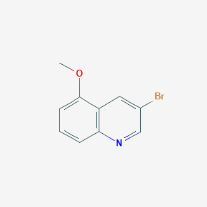 molecular formula C10H8BrNO B1291916 3-Bromo-5-methoxyquinoline CAS No. 1416438-38-4