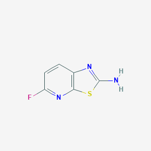 B1291917 5-Fluorothiazolo[5,4-b]pyridin-2-amine CAS No. 865663-86-1