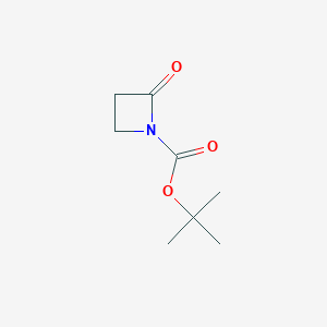molecular formula C8H13NO3 B1291922 tert-Butyl 2-Oxoazetidine-1-carboxylate CAS No. 1140510-99-1