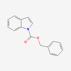 1H-Indole-1-carboxylic acid, phenylmethyl ester