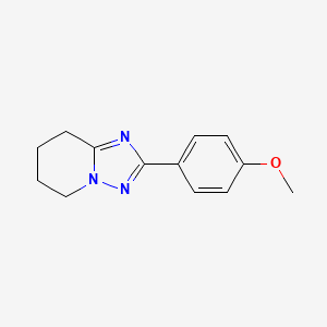 2-(4-Methoxyphenyl)-5,6,7,8-tetrahydro[1,2,4]triazolo[1,5-a]pyridine