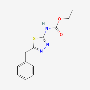 Ethyl (5-benzyl-1,3,4-thiadiazol-2-yl)carbamate