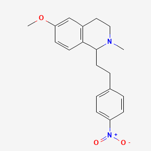 1-(4-Nitrophenethyl)-6-methoxy-2-methyl-1,2,3,4-tetrahydroisoquinoline