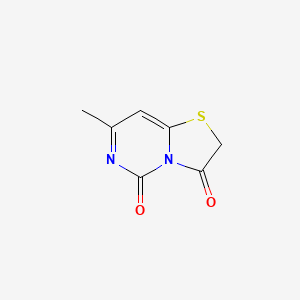 5H-thiazolo[3,2-c]pyrimidine-3,5(2H)-dione, 7-methyl-