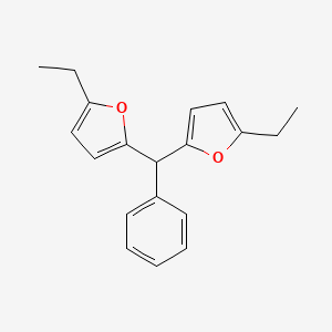 2,2'-(Phenylmethylene)bis(5-ethylfuran)