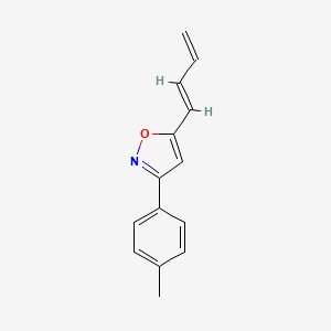 (E)-5-(Buta-1,3-dien-1-yl)-3-(p-tolyl)isoxazole