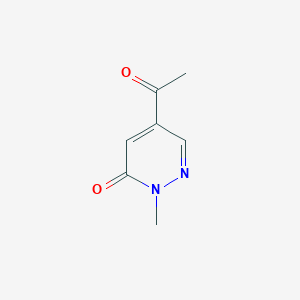 5-acetyl-2-methylpyridazin-3(2H)-one