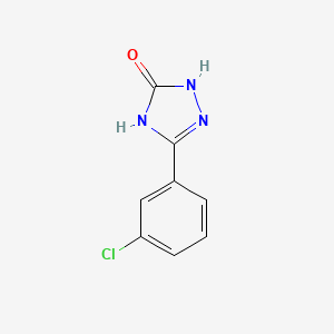 5-(3-Chlorophenyl)-1,2-dihydro-3H-1,2,4-triazol-3-one