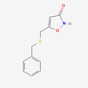 5-((benzylthio)methyl)isoxazol-3(2H)-one