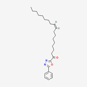 1-(5-Phenyl-1,3,4-oxadiazol-2-yl)octadec-9-en-1-one