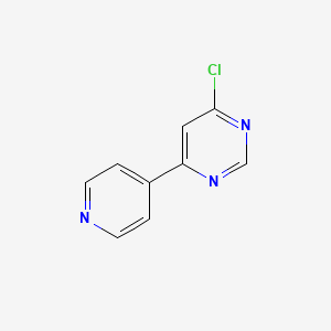 4-Chloro-6-pyridin-4-ylpyrimidine