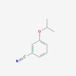 molecular formula C10H11NO B1291981 3-(Propan-2-yloxy)benzonitrile CAS No. 363185-45-9