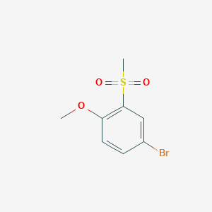 4-Bromo-1-methoxy-2-(methylsulfonyl)benzene