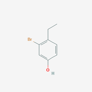 molecular formula C8H9BrO B1291987 3-溴-4-乙基苯酚 CAS No. 540495-28-1