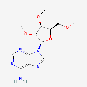 9-((2R,3R,4R,5R)-3,4-Dimethoxy-5-(methoxymethyl)tetrahydrofuran-2-yl)-9H-purin-6-amine