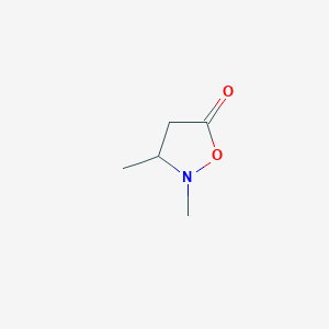 2,3-Dimethyl-1,2-oxazolidin-5-one