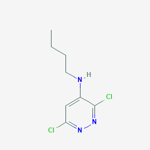 N-Butyl-3,6-dichloropyridazin-4-amine