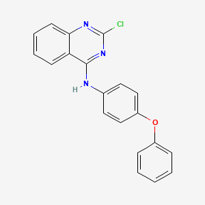 2-Chloro-N-(4-phenoxyphenyl)quinazolin-4-amine