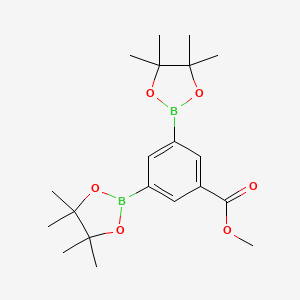 Methyl 3,5-bis(4,4,5,5-tetramethyl-1,3,2-dioxaborolan-2-yl)benzoate