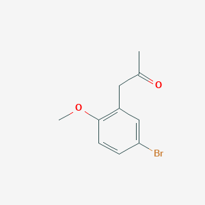 molecular formula C10H11BrO2 B1292020 1-(5-Bromo-2-methoxyphenyl)propan-2-one 