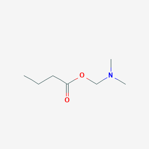 molecular formula C7H15NO2 B12920253 (Dimethylamino)methyl butyrate CAS No. 744249-18-1