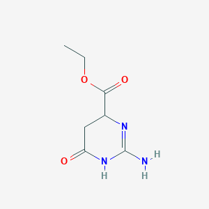 Ethyl 2-amino-6-oxo-1,4,5,6-tetrahydropyrimidine-4-carboxylate