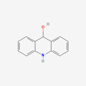 molecular formula C13H11NO B12920265 9,10-Dihydroacridin-9-OL CAS No. 6540-77-8