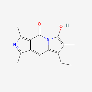 8-Ethyl-1,3,7-trimethyl-4H-pyrrolo[3,4-f]indolizine-4,6(2H)-dione