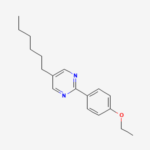 2-(4-Ethoxyphenyl)-5-hexylpyrimidine