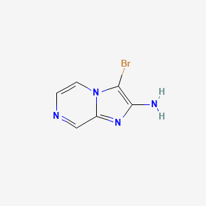 3-Bromoimidazo[1,2-a]pyrazin-2-amine