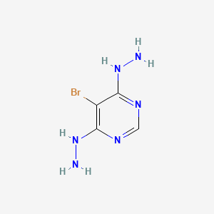 5-Bromo-4,6-dihydrazinopyrimidine