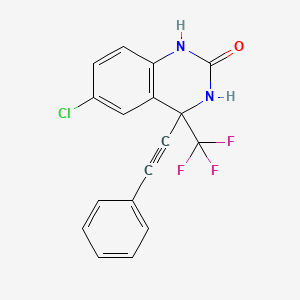 6-Chloro-4-(phenylethynyl)-4-(trifluoromethyl)-3,4-dihydroquinazolin-2(1h)-one