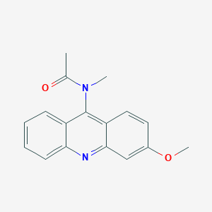 N-(3-Methoxyacridin-9-YL)-N-methylacetamide