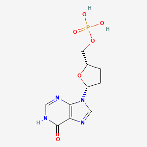 [(2S,5R)-5-(6-oxo-1H-purin-9-yl)tetrahydrofuran-2-yl]methyl dihydrogen phosphate