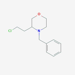 4-Benzyl-3-(2-chloroethyl)morpholine