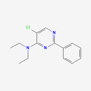 5-Chloro-N,N-diethyl-2-phenylpyrimidin-4-amine