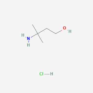 molecular formula C5H14ClNO B1292062 3-Amino-3-methyl-1-butanol Hydrochloride CAS No. 357185-97-8