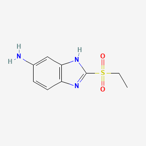 2-(Ethanesulfonyl)-1H-benzimidazol-6-amine