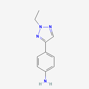 4-(2-Ethyl-2H-1,2,3-triazol-4-yl)aniline