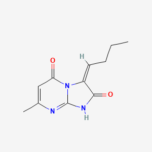 3-Butylidene-7-methylimidazo[1,2-a]pyrimidine-2,5(1H,3H)-dione