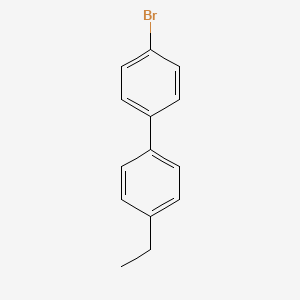 molecular formula C14H13B B1292091 4-Bromo-4'-ethyl-1,1'-biphenyl CAS No. 58743-79-6
