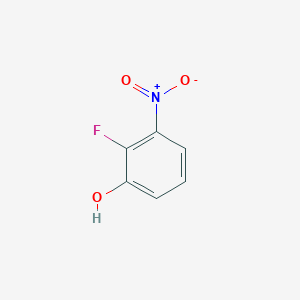 molecular formula C6H4FNO3 B1292098 2-氟-3-硝基苯酚 CAS No. 179816-26-3